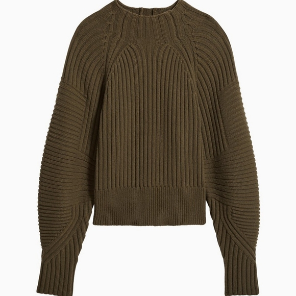 NWOT rag & bone Oakes Wool Mock Neck - Picture 3 of 11